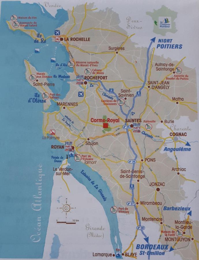 Escapade Entre Vignes Et Mer Corme-Royal Exteriér fotografie